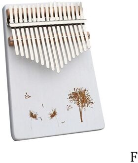 Thumb Piano Kalimba 17 Key Hout Mahonie Calimba Body Muzikale Kalimba Leren Met Mbira & Instrumenten Boek Hamer F7Q3