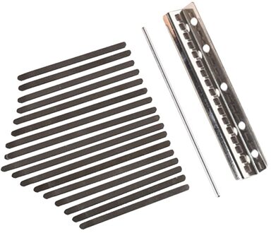Thumb Piano Toetsen Set 17 Toetsen Kalimba Granaatscherven Voor Kalimba Stukken Kalimba Accessoires Piano Toetsenbord Muziekinstrument