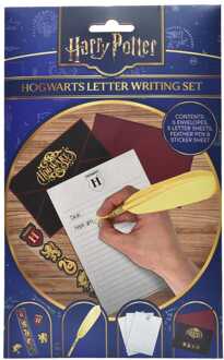 Thumbs Up Harry Potter Letter Writing Set Magical Location Hogwarts Letter Writing