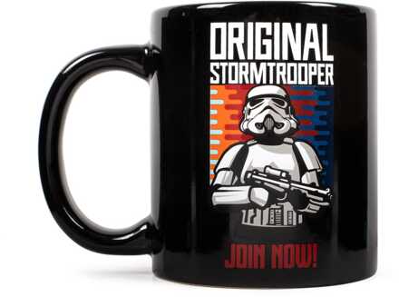 Thumbs Up Original Stormtrooper Mug Join Now Black