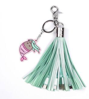 Thumbs Up Pusheen 3-in-1 Usb-oplaadkabel Tassel Groen