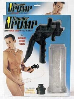 Thunder Pump - Penispomp - Zwart