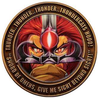 ThunderCats Collectable Coin Lion-O 40th Anniversary Limited Edition