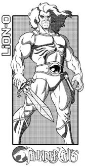 Thundercats Lion-O Unisex T-Shirt - White - XL Wit