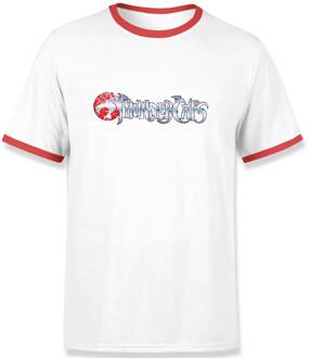 Thundercats Logo Ringer T-Shirt - White/Red - L - White/Red