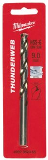 Thunderweb HSS-G metaalboor 9 x 125 x 81 mm - 4932352365