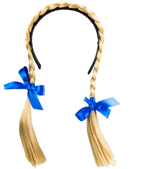 Tiara Set Heidi Vlechten Blond- Goudblond