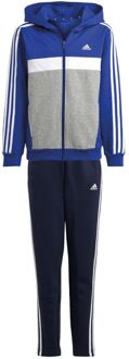 Tiberio 3-Stripes Trainingspak Junior blauw - grijs - navy - 164