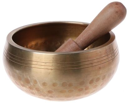 Tibetaans Boeddhisme Klankschaal Hand Gehamerd Yoga Koper Chakra Meditatie 10.5cm