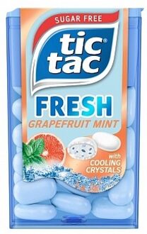 Tic Tac - Fresh Grapefruit Suikervrij 16 Gram