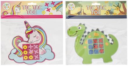 Tic Tac Toe Unicorn of Dino