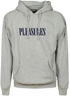 Tickle Logo hoodie Pleasures , Gray , Heren - Xl,L,S