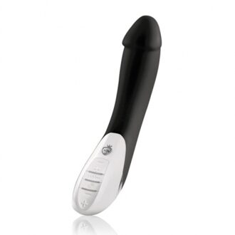 Tickling Truman E-Stim - Zwart/Wit - Vibrator