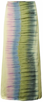 Tie-Dye Isold Rok Rabens Saloner , Multicolor , Dames - Xl,L,M,S,Xs