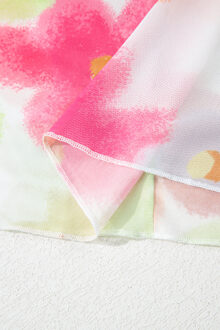 Tie-dye Mesh Top Wit