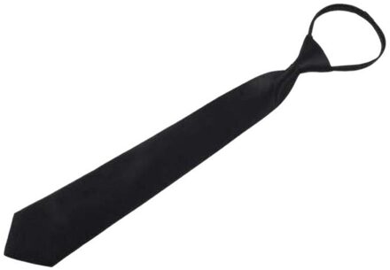 Tie Voor Mannen Pakken Slim Rits Smalle Eenvoudige Lui Zip Stropdas Te Trekken Effen Gestreepte Zwarte Formele Mens ties