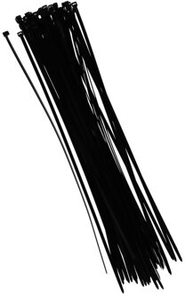 Tie-wraps zwart 40 cm 50 stuks - Action products