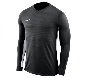Tiempo Premier LS Jersey  Sportshirt - Maat XXL  - Mannen - zwart/wit