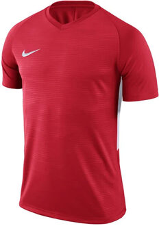 Tiempo Premier SS Jersey  Sportshirt - Maat S  - Mannen - rood