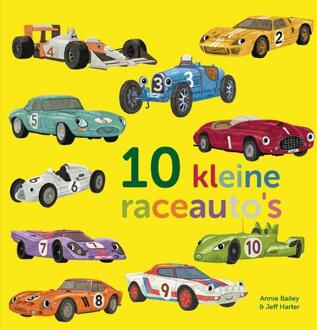Tien kleine raceauto's -  Annie Bailey (ISBN: 9789493354609)