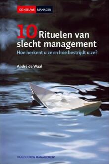 Tien rituelen van slecht management - eBook André de Waal (9089650563)