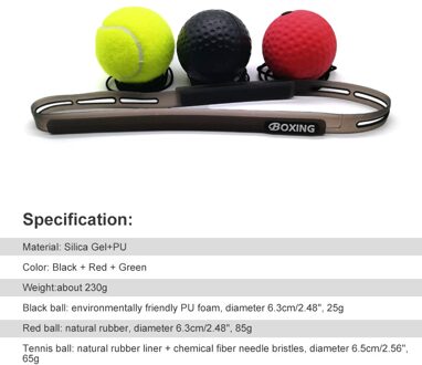 Tiener Praktische Indoor Boksen Reflex Training Speed Punch Bal Boxer Verhogen Reactie Kracht Verbeteren Speed Agility