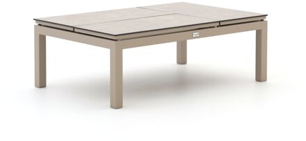 Tierra Outdoor Flip-Up lounge tuintafel 120x80x43cm - Laagste prijsgarantie! Taupe