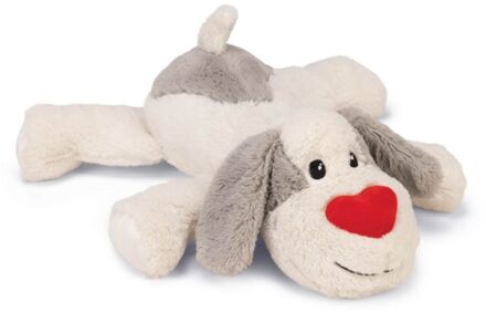 Ties - Knuffel - Hondenspeelgoed - Wit - 48x46x11 cm