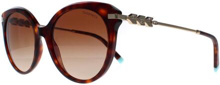 Tiffany & Co Tiffany TF4189 80023B havana bruin gradiënt zonnebril - maat