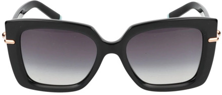 TIFFANY Stijlvolle zonnebril Tiffany , Black , Dames - 53 MM