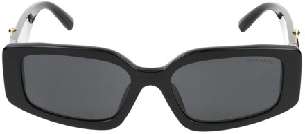 TIFFANY Stijlvolle zonnebril Tiffany , Black , Dames - 54 MM