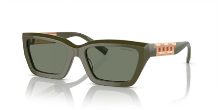 TIFFANY Sunglasses Tiffany , Green , Dames - 54 MM