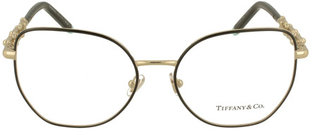 TIFFANY Vlinder-vormige damesbril Model 1147 Tiffany , Black , Dames - 55 MM