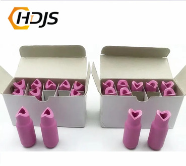 TIG ceramic nozzle gas mirror cup 10N50 4# 90 internal and external angles TIG welding torch consumables suitable for WP17 18 26