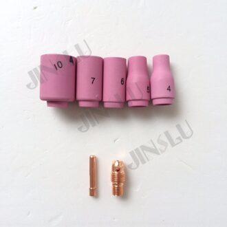 Tig Verbruiksartikelen WP-9 Keramische Nozzle & Collet Body 1.6Mm Spantang 1.6Mm 20Pcs