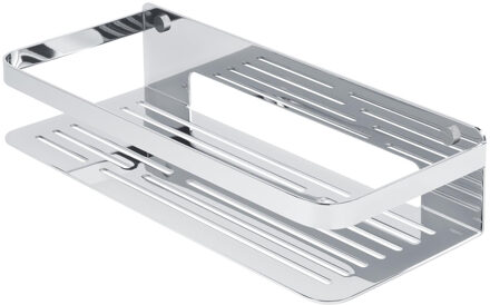 Tiger badkorf Caddy - groot - Chroom Zilverkleurig