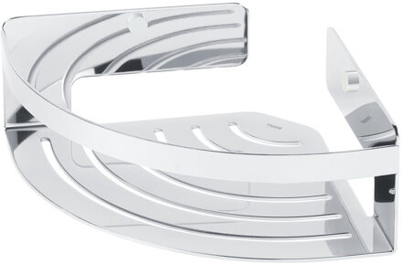 Tiger Badkorf Hoek Caddy - Klein - Chroom Zilverkleurig