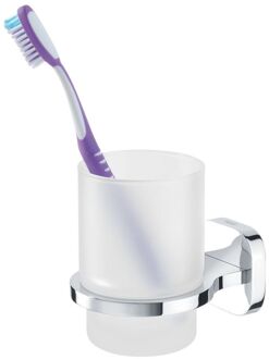 Tiger Bekerhouder Ramos Met Glas Chroom