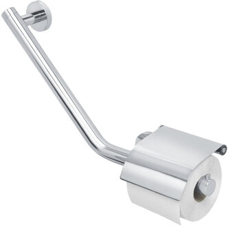 Tiger Boston Comfort & Safety Wandbeugel met toiletrolhouder RVS gepolijst Links 40.4x24.1x8cm
