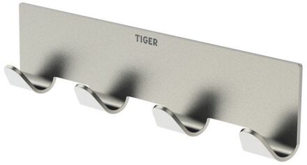 Tiger Haak Rack Basic - RVS geborsteld