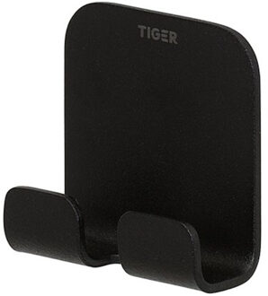 Tiger Handdoekhaak Colar Zwart