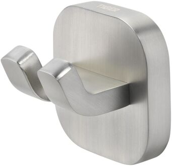 Tiger Handdoekhaak Dubbel Ramos Groot Rvs Geborsteld