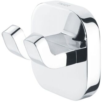 Tiger Handdoekhaak Ramos Dubbel Groot Chroom