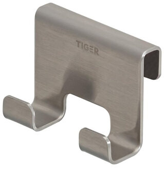 Tiger Handdoekhaak Voor Douchecabine Tiger Caddy 6-8 mm RVS Geborsteld