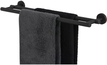 Tiger Handdoekrek Boston Met Twee Stangen Zwart