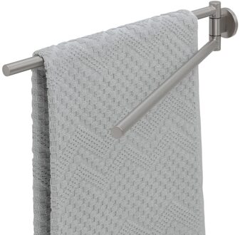 Tiger Noon Handdoekrek 2-armig Zilver