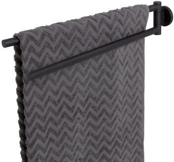 Tiger Noon Handdoekrek 2-armig Zwart