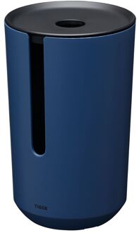 Tiger Reserverolhouder Tess - Polypropyleen - Vrijstaand - Met Klep - Blauw/zwart