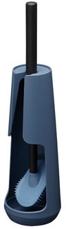 Tiger Toiletborstelhouder Tess Vrijstaand Met Swoop Borstel Flexibel Blauw - Zwart