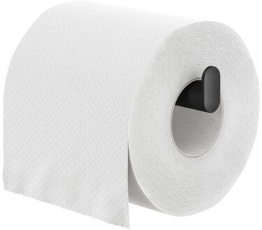 Tiger Toiletrolhouder Noce Zonder Klep Met L-vorm Zwart / Houtlook